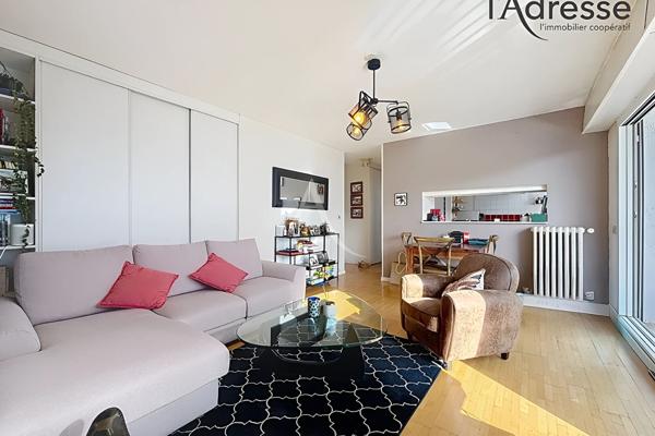 Appartement Suresnes 3 pièce(s) 54 m2 avec balcon et cave