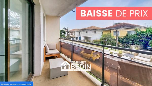 Achat Appartement T3 Bordeaux 2 chambres