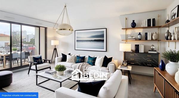 Achat Appartement T3 Bordeaux 2 chambres