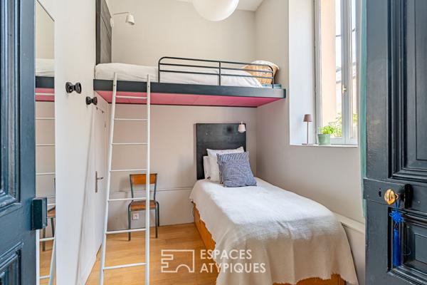 Ancien entrepôt réinterprété en Loft quartier St Louis