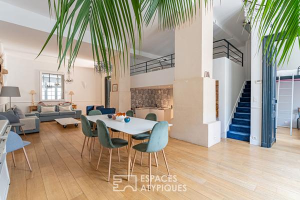 Ancien entrepôt réinterprété en Loft quartier St Louis