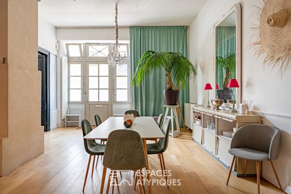 Ancien entrepôt réinterprété en Loft quartier St Louis