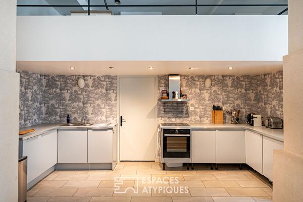 Ancien entrepôt réinterprété en Loft quartier St Louis