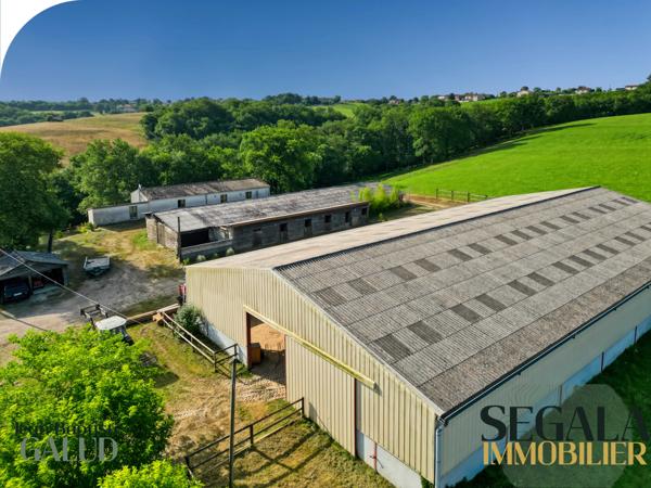 Monestiés (81640) Propriété équestre avec gîtes – 275 m² habitables – Terrain de 43 474 m²