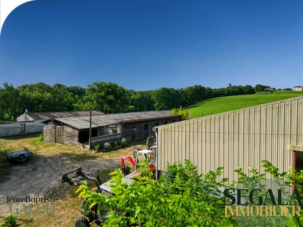 Monestiés (81640) Propriété équestre avec gîtes – 275 m² habitables – Terrain de 43 474 m²