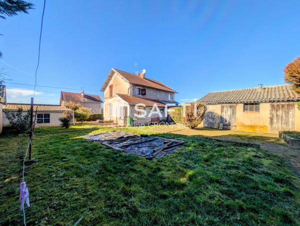 Maison mitoyenne à rénover - 3 pièces