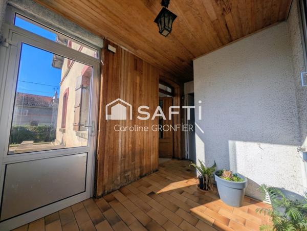 Maison mitoyenne à rénover - 3 pièces