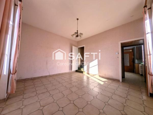 Maison mitoyenne à rénover - 3 pièces