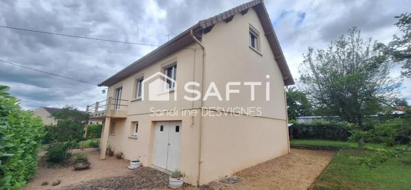 Maison 4 chambres avec sous-sol et jardin