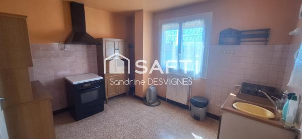 Maison 4 chambres avec sous-sol et jardin