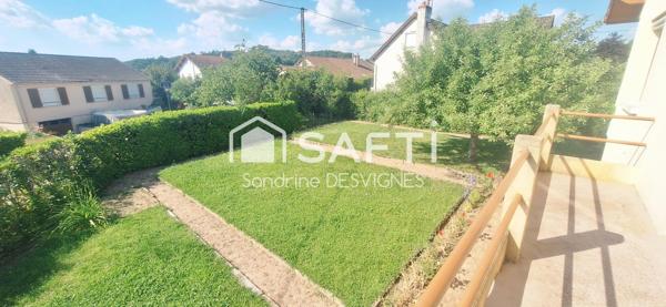 Maison 4 chambres avec sous-sol et jardin