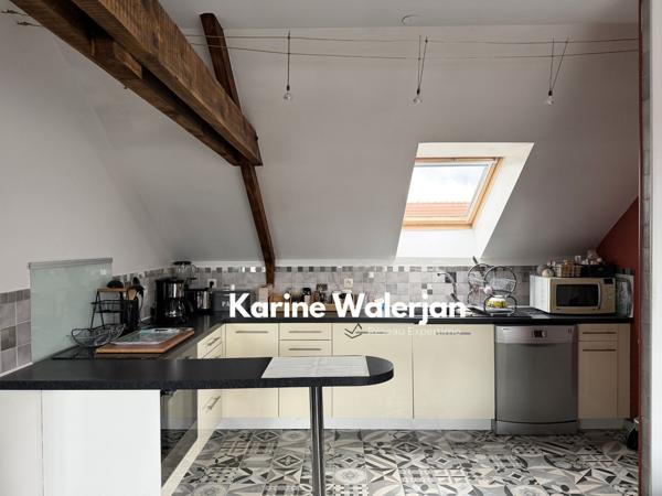 Courrières (62710) AGREABLE APPARTEMENT BELLE PIECE DE VIE 2 PIECES - PLACE DE STATIONNEMENT