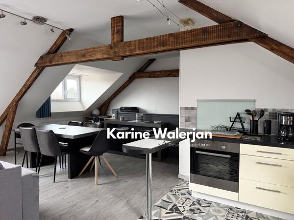 Courrières (62710) AGREABLE APPARTEMENT BELLE PIECE DE VIE 2 PIECES - PLACE DE STATIONNEMENT