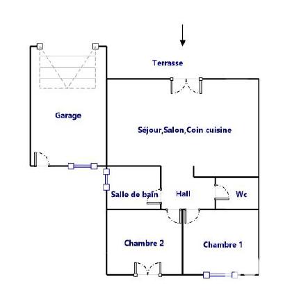Maison à vendre 3 pièces 52 m² Sigean