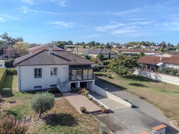 GENAS – PROPRIÉTÉ LUXE & PRESTIGE – 131 M² – SOUS-SOL 100 M² – TERRAIN 1 118 M²