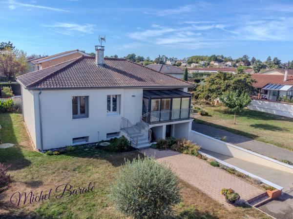 GENAS – PROPRIÉTÉ LUXE & PRESTIGE – 131 M² – SOUS-SOL 100 M² – TERRAIN 1 118 M²