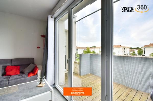 Appartement T2 - vue dégagée