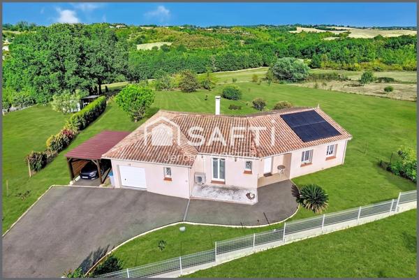 Maison d'environ 100 m2 avec vue sur la vallée