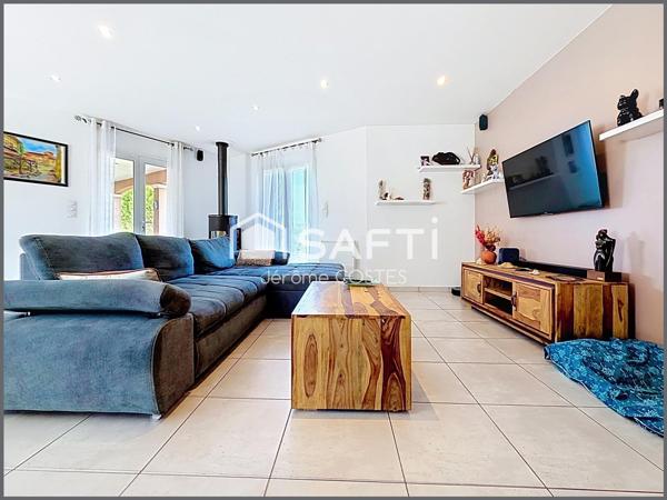 Maison d'environ 100 m2 avec vue sur la vallée