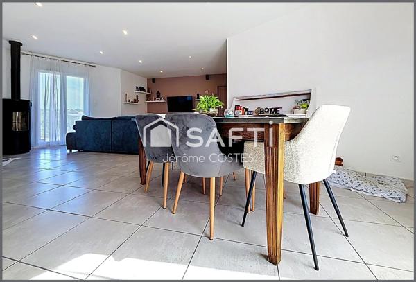 Maison d'environ 100 m2 avec vue sur la vallée