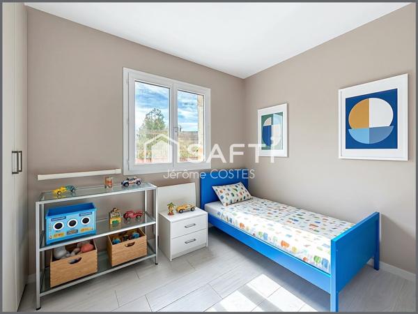 Maison d'environ 100 m2 avec vue sur la vallée