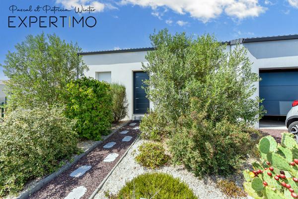 La Garnache (85710) Maison récente et économique de 2020, 2 chambres, terrain 410m²