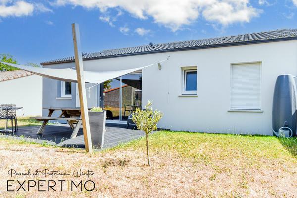 La Garnache (85710) Maison récente et économique de 2020, 2 chambres, terrain 410m²