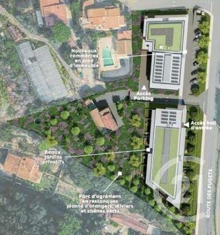 Appartement F2 à vendre  2 pièces - 44,59 m2 ST LAURENT DU VAR - 06