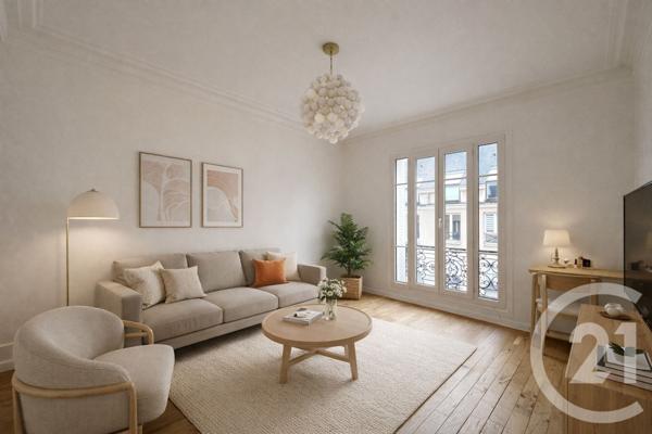 Appartement F3 à vendre  3 pièces - 49,80 m2 SURESNES - 92