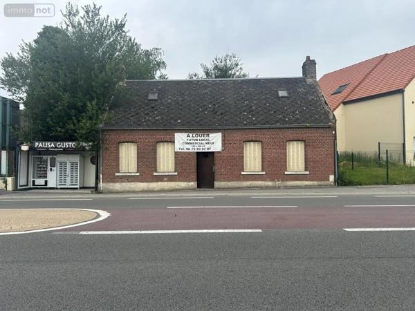 Location - Fonds et/ou murs commerciaux Proville 59267 4 pièces 170 m 2 1777 m 2