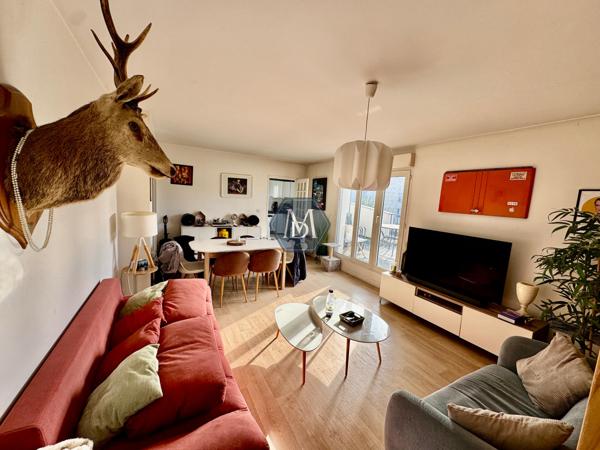 92160 ANTONY - CENTRE VILLE - 3 CHAMBRES + TERRASSE 22m2 + PARKING + CAVE