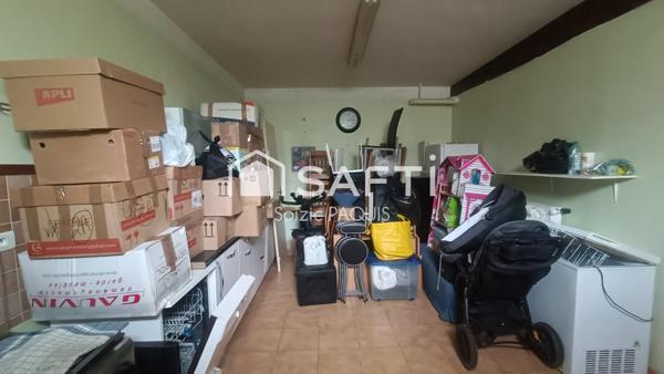 Maison avec sous-sol total !