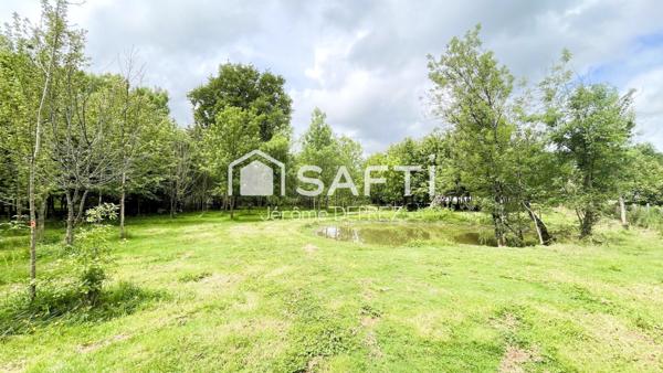 Terrain de loisir de +5700 m² en bord du Lay