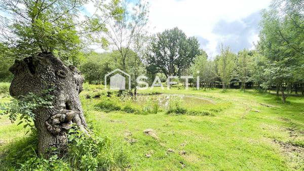 Terrain de loisir de +5700 m² en bord du Lay