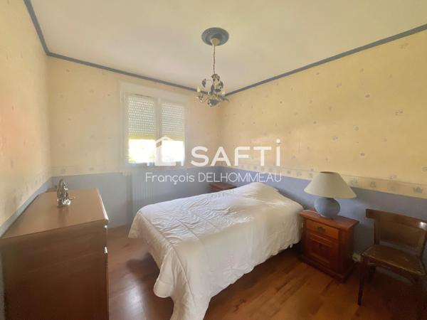 Maison 120m2, 5 chambres, garage camping-car sur un terrain de 497m2