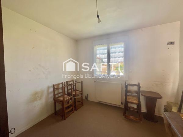 Maison 120m2, 5 chambres, garage camping-car sur un terrain de 497m2