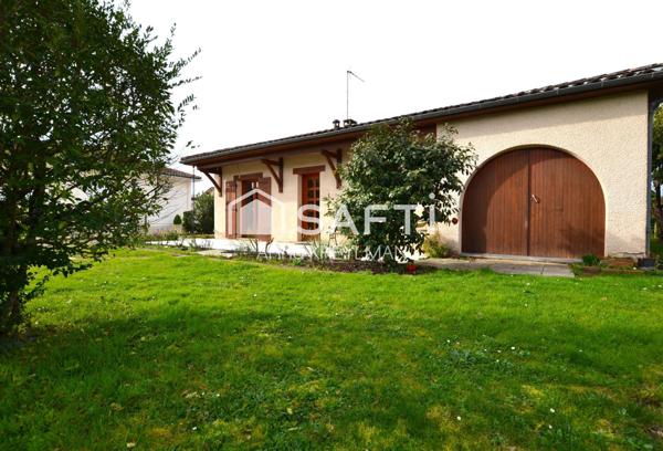 Maison Individuelle de Plain-Pied, 78 m², 3 Pieces, Garage, Terrasse, Jardin