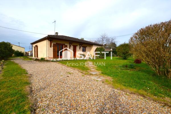 Maison Individuelle de Plain-Pied, 78 m², 3 Pieces, Garage, Terrasse, Jardin