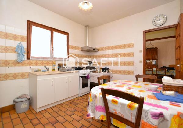 Maison Individuelle de Plain-Pied, 78 m², 3 Pieces, Garage, Terrasse, Jardin