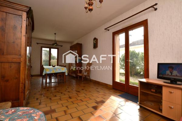 Maison Individuelle de Plain-Pied, 78 m², 3 Pieces, Garage, Terrasse, Jardin