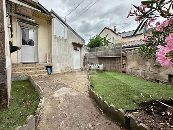 Maison des années 1920 avec jardin, garage et dépendance ? Quartier Febvotte