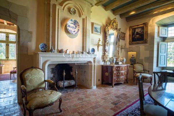 Exceptionnel manoir des XVIe et XVIIe siècles avec jardins à la française et vignoble AOC Saumur