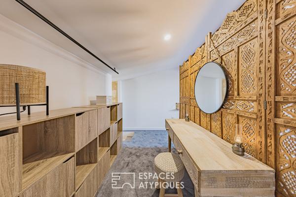 Cocon en duplex au dernier étage avec vue imprenable