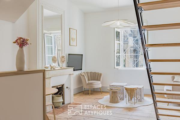 Cocon en duplex au dernier étage avec vue imprenable