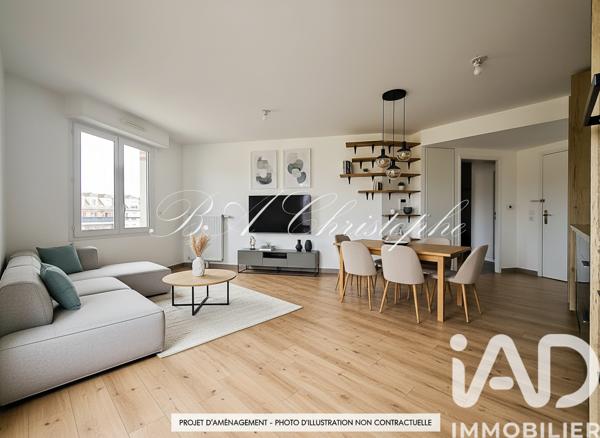 Appartement à vendre 3 pièces 61 m² Saint-Leu-la-Forêt