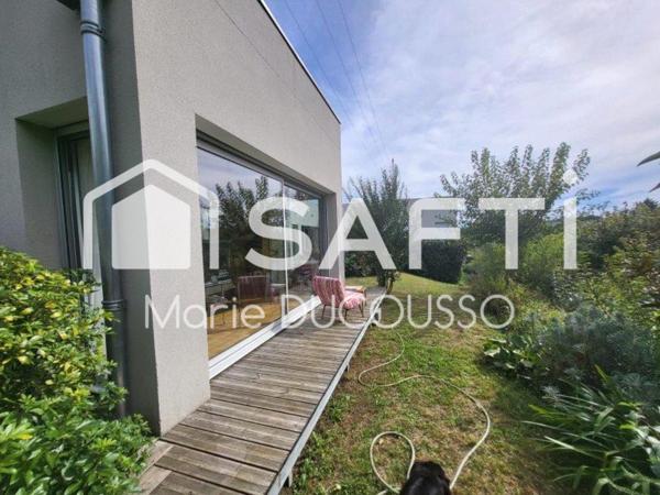 Vue, volume, modernité sur les hauteurs de Branne