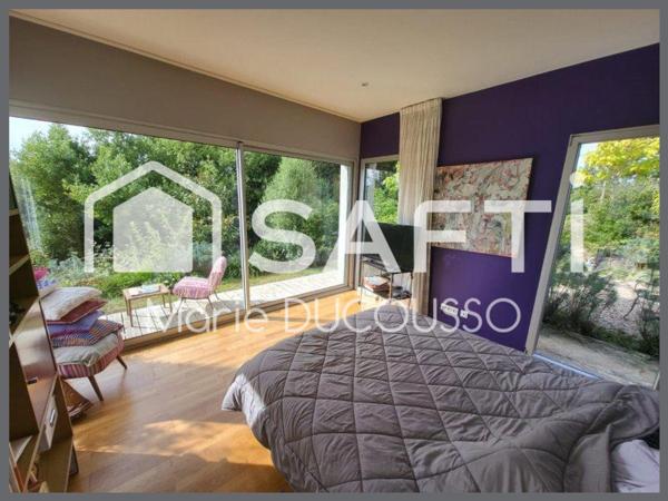 Vue, volume, modernité sur les hauteurs de Branne