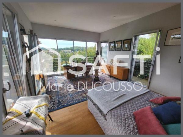 Vue, volume, modernité sur les hauteurs de Branne