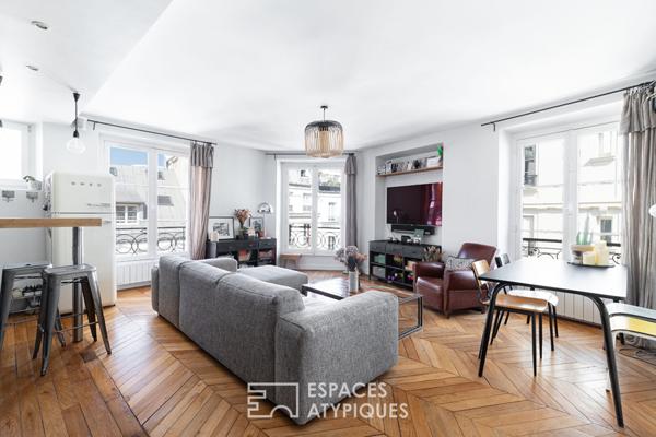 Appartement lumineux à Bonne Nouvelle