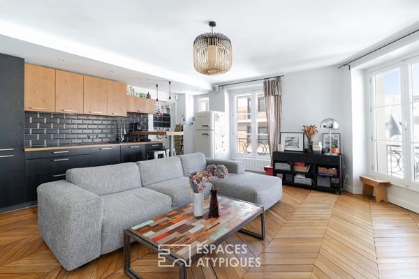 Appartement lumineux à Bonne Nouvelle